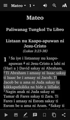 Pahanan Agta Bible android App screenshot 1